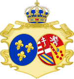 Coat of arms of Marie Antoinette of Austria