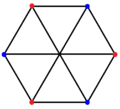 2{4}3, , with 6 vertices, and 9 edges[13]