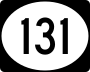 Highway 131 marker