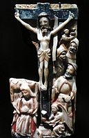 Polychromed Crucifixion, English late 15th century, National Museum in Warsaw