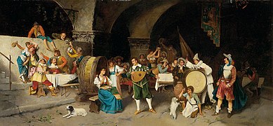 Fiesta in the Tavern (1880)