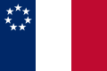 Flag of Louisiana (January 1861, unofficial)