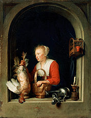 Dutch Housewife, 1650, Louvre