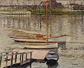 Gustave Caillebotte, Voiliers au Mouillage sur la Seine, à Argenteuil, 1883
