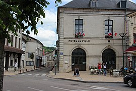 The town hall in Ligny-en-Barrois