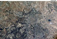 Astronauts' view of Jerusalem
