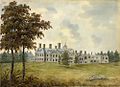 Coombe Abbey in 1797, painted by Maria Johnson.