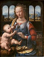 Leonardo da Vinci: „Madonna mit der Nelke“