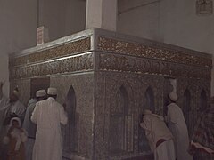 Mausoleum of the Queen inside the Mosque