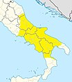 Die mittel- und süditalienischen Dialekte (dialetti italiani meridionali intermedi)
