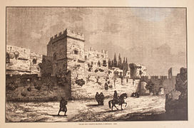The palace in 1844