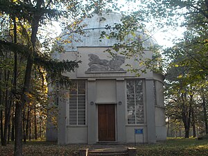 Pavilion of Large Refractor of Belgrade Observatory by Jan Dubovy, 1932