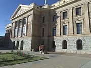 Another view of the Arizona State Capitol, built in 1901, which is now the Arizona State Capitol Museum.