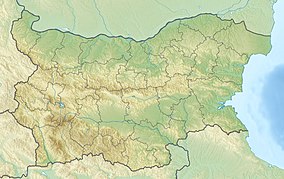 Map showing the location of Pirin National Park