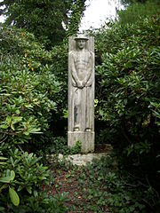 Figur des Merkur für das Grabmal Langhoff auf dem Südfriedhof Leipzig