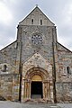 Facade and portal of the Saint Thomas of Canterbury church