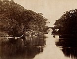 Samuel Bourne, "Views of India, Plate 9," 1863–1869, photograph mounted on cardboard sheet