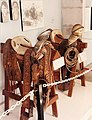 The common saddles that were used by Villa and his men.