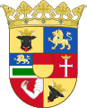 Historisches Wappen des Freistaates Mecklenburg-Schwerin und ab 1934 des Landes Mecklenburg