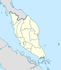 2001 SEA Games is located in Peninsular Malaysia
