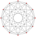 2{3}2{4}4, or , with 12 vertices, 48 edges, and 64 faces