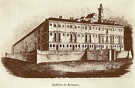 The Aljafería in 1848
