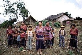 Cakchiquel-Familie in Guatemala