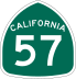 State Route 57 marker