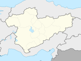 Beyşehir is located in Turkey Central Anatolia