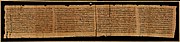 Manuscript of 'Contendings of Horus and Seth'