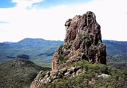 Crater Bluff in the Warrumbungles, New South Wales