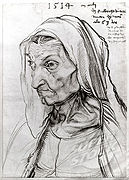 Portrait of the Artist's Mother at the Age of 63, 1514