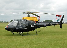 Eurocopter Squirrel HT1 of the Defence Helicopter Flying School, now replaced by Juno HT1.