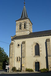 The Church of Our Lady of the Road, in Fontanières