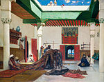 Marchand de tapis à Tanger (1883) Private collection