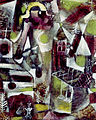 Sumpflegende – Paul Klee, 1919, Öl auf Karton, 47 × 41, Städtische Galerie im Lenbachhaus.