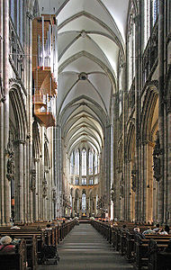 The nave, looking east.