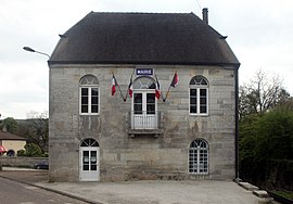 The town hall in Liesle