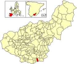 Location of Polopos