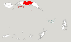 Location within Maluku