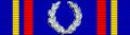 Ribbon bar of the Military Academy Karlberg Medal of Merit