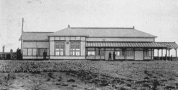 Bahnhof Nemuro (ca. 1930)