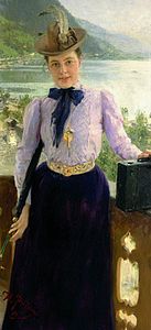 Natalia Nordman in a Tyrolese Hat (1900)