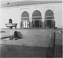 The newer western courtyard (1916 photo)