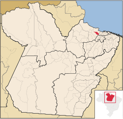 Location in the State of Pará