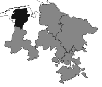 Regierungsbezirk Aurich in der Provinz Hannover