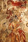 A Mayan mural from San Bartolo, Pre-Classical period (1–250 AD)