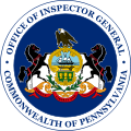 Seal of the inspector general of Pennsylvania