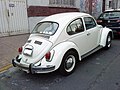 1972 1500 Volkswagen Beetle. Rear view.