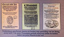 pamphlets regarding the siege